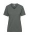 Damen Ladies' BIO Workwear T-Shirt Dark-grey 8731