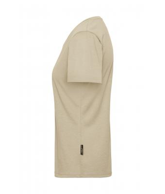 Damen Ladies' ORGANIC Workwear T-Shirt   OCS Blended Stone 8731