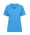 Damen Ladies' ORGANIC Workwear T-Shirt   OCS Blended Aqua 8731