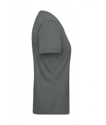 Damen Ladies' ORGANIC Workwear T-Shirt   OCS Blended Dark-grey 8731