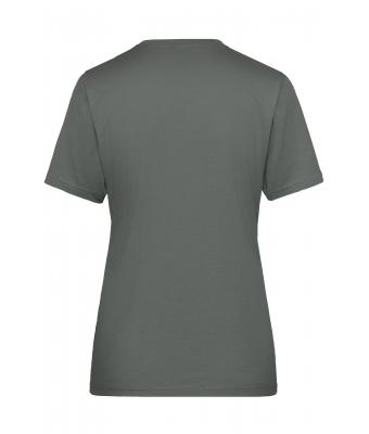 Damen Ladies' ORGANIC Workwear T-Shirt   OCS Blended Dark-grey 8731