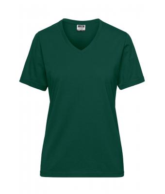 Damen Ladies' ORGANIC Workwear T-Shirt   OCS Blended Dark-green 8731