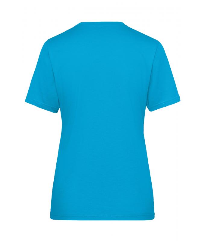Damen Ladies' Workwear T-Shirt OCS Blended Turquoise 8731
