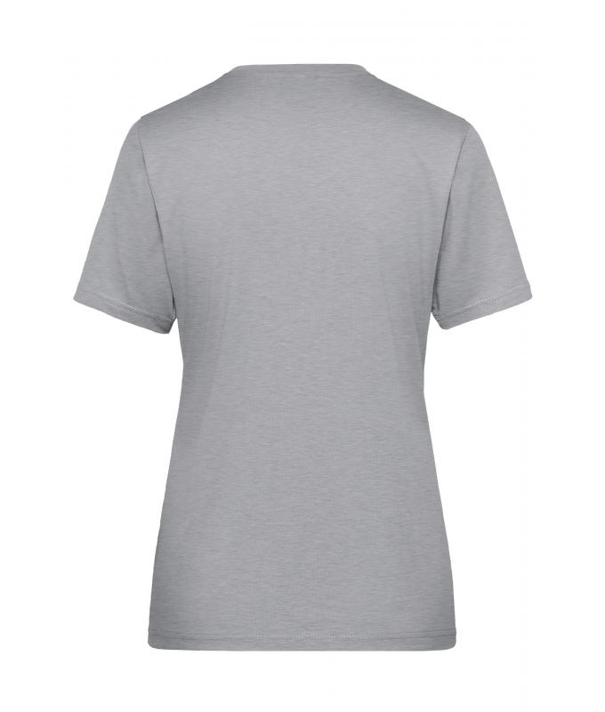 Damen Ladies' Workwear T-Shirt OCS Blended Grey-heather 8731