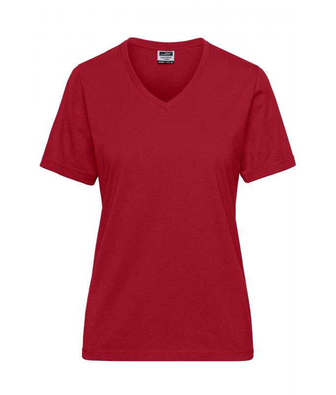 Dames Ladies' Workwear T-Shirt OCS Blended Rood 8731