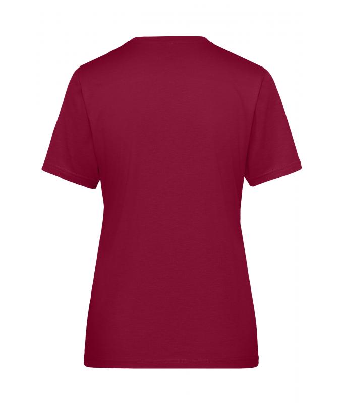 Dames Ladies' Workwear T-Shirt OCS Blended Wijnrood 8731