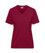 Dames Ladies' Workwear T-Shirt OCS Blended Wijnrood 8731