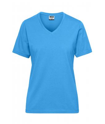 Femme T-shirt de travail BIO femme - SOLID - Aqua 8731