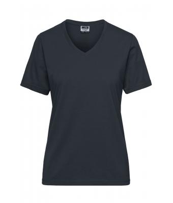 Femme T-shirt de travail BIO femme - SOLID - Carbone 8731