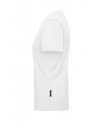 Femme T-shirt de travail BIO femmes - SOLID -   OCS Blended Blanc 8731