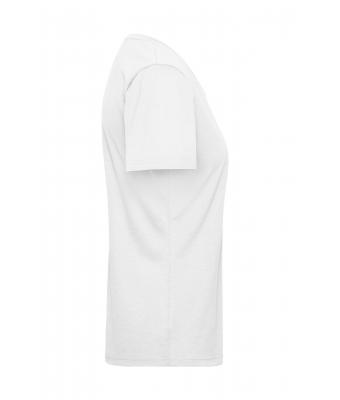 Femme T-shirt de travail BIO femmes - SOLID -   OCS Blended Blanc 8731