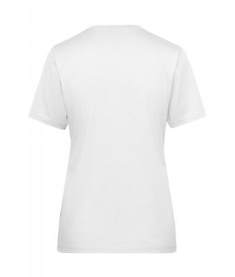 Femme T-shirt de travail BIO femmes - SOLID -   OCS Blended Blanc 8731