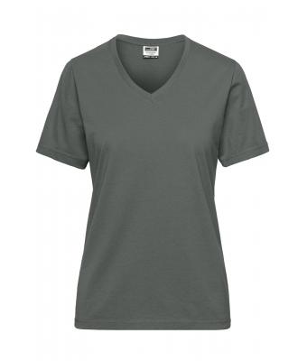Femme T-shirt de travail BIO femmes - SOLID -   OCS Blended Gris-foncé 8731