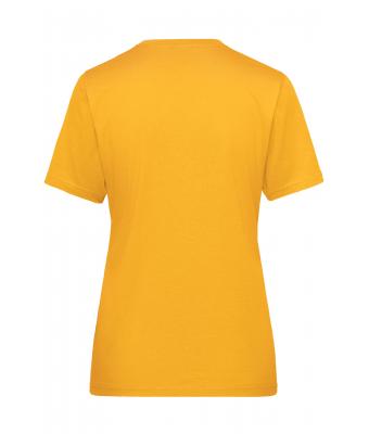 Femme T-shirt de travail BIO femmes - SOLID -   OCS Blended Jaune-d'or 8731