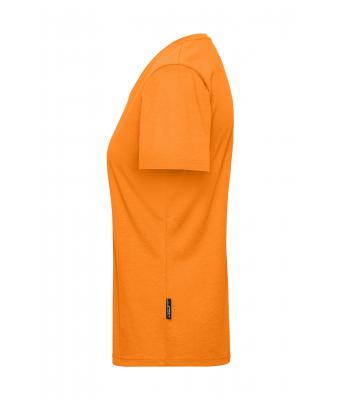 Femme T-shirt de travail BIO femmes - SOLID -   OCS Blended Orange 8731