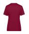 Femme T-shirt de travail BIO femmes - SOLID -   OCS Blended Vin 8731