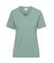 Femme T-shirt de travail BIO femmes - SOLID -   OCS Blended Vert-brumeux 8731
