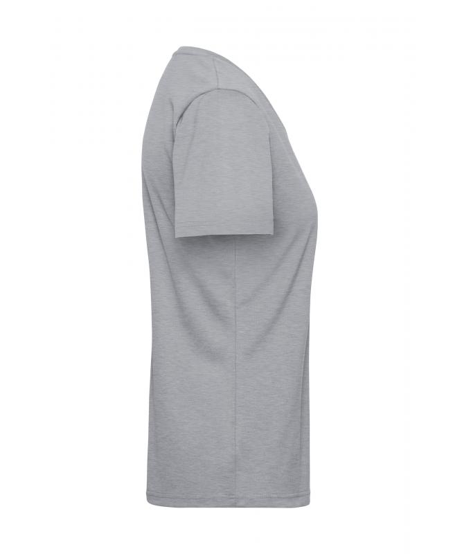Femme T-shirt de travail femmes OCS Blended Gris-chiné 8731