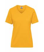 Femme T-shirt de travail femmes OCS Blended Jaune-d'or 8731