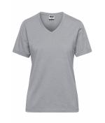 Femme T-shirt de travail femmes OCS Blended Gris-chiné 8731