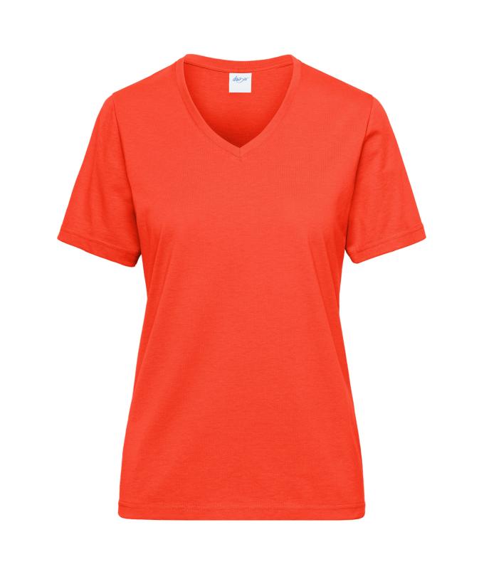 Femme T-shirt de travail femmes OCS Blended Orange-épicé 8731