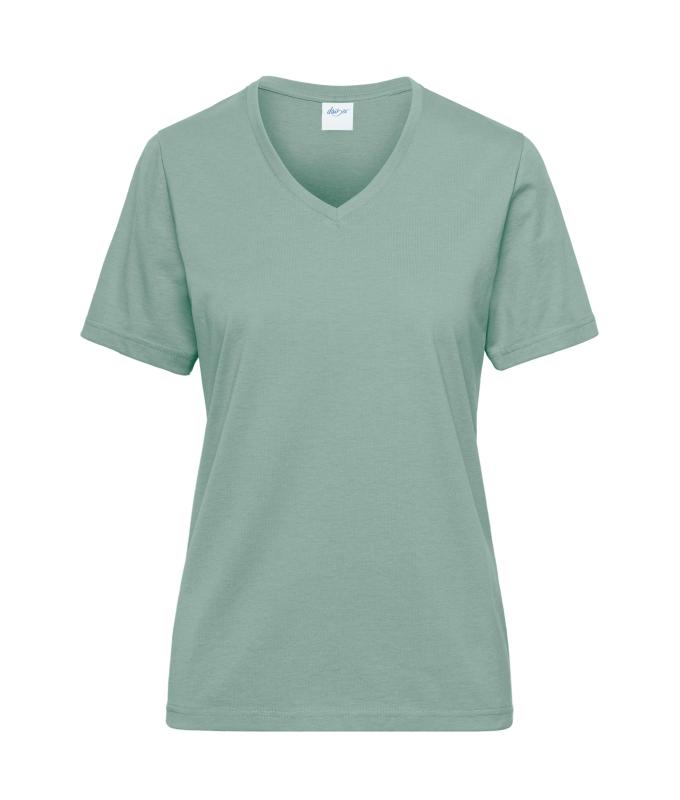 Femme T-shirt de travail femmes OCS Blended Vert-brumeux 8731