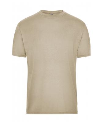 Herren Men's BIO Workwear T-Shirt Stone 8732