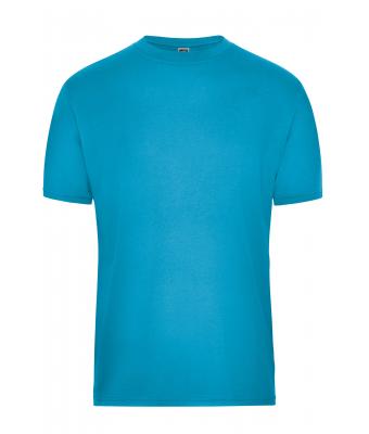 Herren Men's ORGANIC Workwear T-Shirt   OCS Blended Turquoise 8732