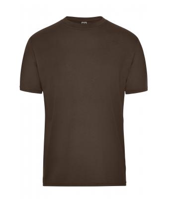 Herren Men's ORGANIC Workwear T-Shirt   OCS Blended Brown 8732