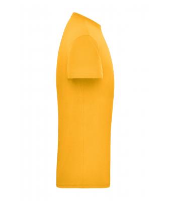 Herren Men's ORGANIC Workwear T-Shirt   OCS Blended Gold-yellow 8732