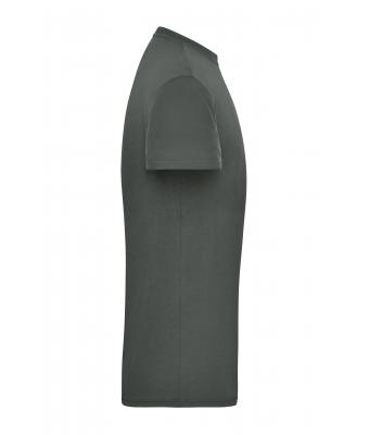 Herren Men's ORGANIC Workwear T-Shirt   OCS Blended Dark-grey 8732