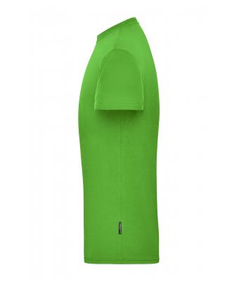 Herren Men's ORGANIC Workwear T-Shirt   OCS Blended Lime-green 8732