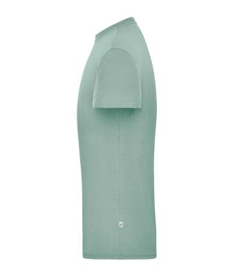 Herren Men's ORGANIC Workwear T-Shirt   OCS Blended Foggy-green 8732