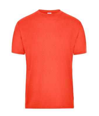 Herren Men's ORGANIC Workwear T-Shirt   OCS Blended Spicy-orange 8732