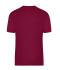 Herren Men's ORGANIC Workwear T-Shirt   OCS Blended Wine 8732