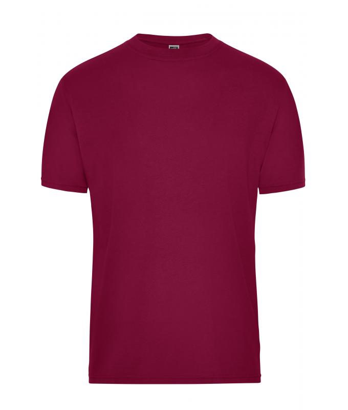 Heren Men's Workwear T-Shirt OCS Blended Wijnrood 8732