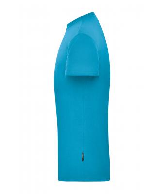 Homme T-shirt de travail BIO hommes - SOLID -   OCS Blended Turquoise 8732