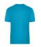 Homme T-shirt de travail BIO hommes - SOLID -   OCS Blended Turquoise 8732