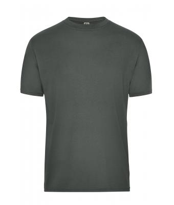 Homme T-shirt de travail BIO hommes - SOLID -   OCS Blended Gris-foncé 8732