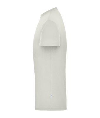 Homme T-shirt de travail BIO hommes - SOLID -   OCS Blended Ciment 8732