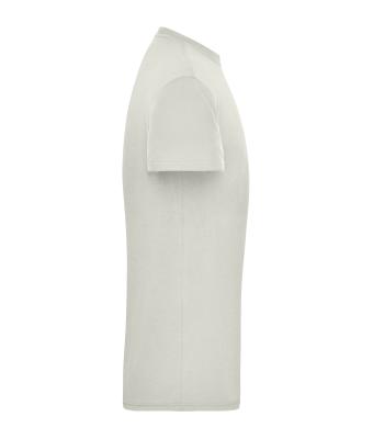 Homme T-shirt de travail BIO hommes - SOLID -   OCS Blended Ciment 8732