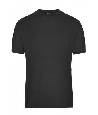 Homme T-shirt de travail BIO hommes - SOLID -   OCS Blended Noir 8732