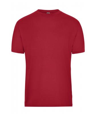 Homme T-shirt de travail BIO hommes - SOLID -   OCS Blended Rouge 8732