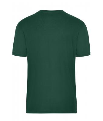 Homme T-shirt de travail BIO hommes - SOLID -   OCS Blended Vert-foncé 8732