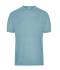Homme T-shirt de travail BIO hommes - SOLID -   OCS Blended Bleu-acier 8732