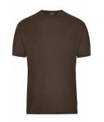Homme T-shirt de travail hommes OCS Blended Marron 8732