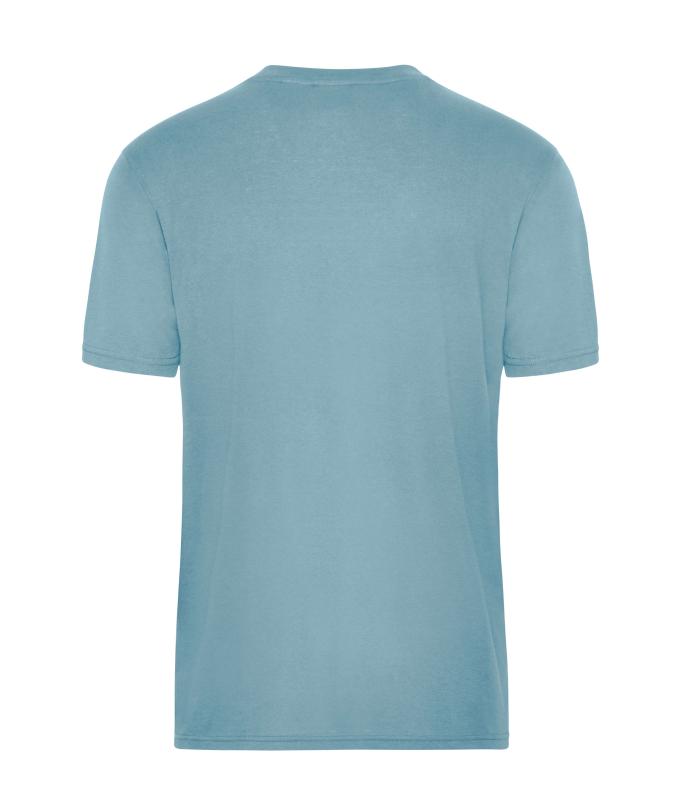Homme T-shirt de travail hommes OCS Blended Bleu-acier 8732