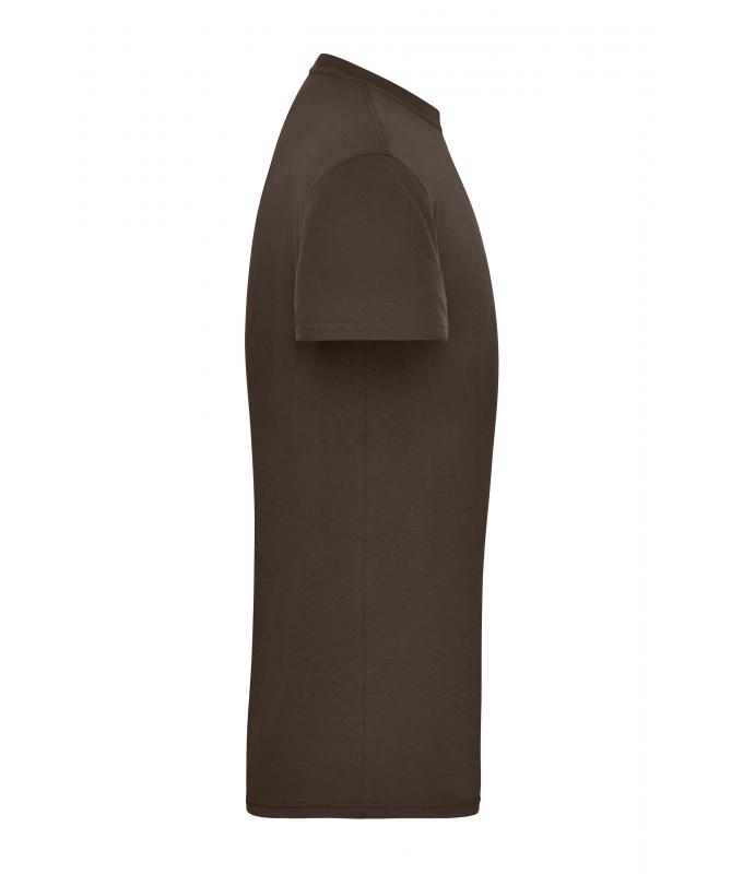 Homme T-shirt de travail hommes OCS Blended Marron 8732
