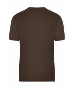 Homme T-shirt de travail hommes OCS Blended Marron 8732