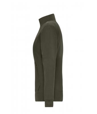 Dames Ladies' Doubleface Work Jacket -  SOLID - Olijf 8729